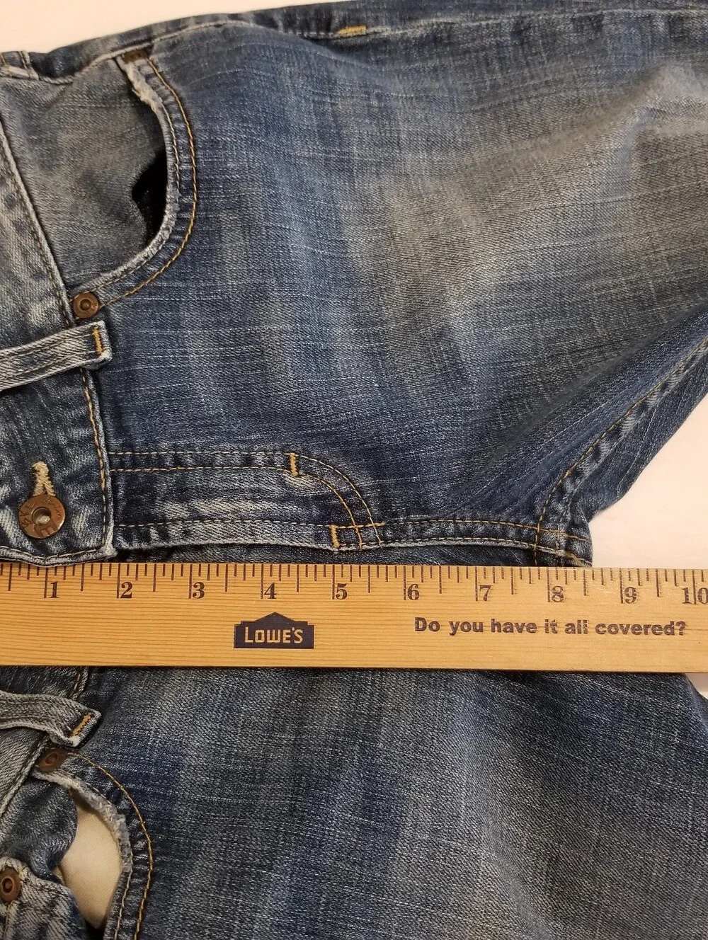Buckle BKE Culture Boot Cut Jeans Women's 29 Low Rise Stretch Blue Denim 29x31.5